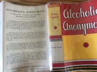 alcoholics anonymous 1st edition 16th print With 1954 DUST Jacket 2