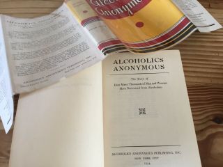 alcoholics anonymous 1st edition 16th print With 1954 DUST Jacket 5