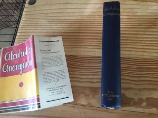 alcoholics anonymous 1st edition 16th print With 1954 DUST Jacket 6