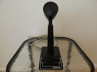 Vintage Shure 400 Series (?) Ptt Desk Microphone
