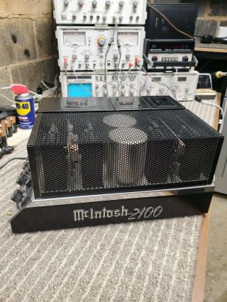 Mcintosh Mc2100 Stereo Power Amplifier Tech