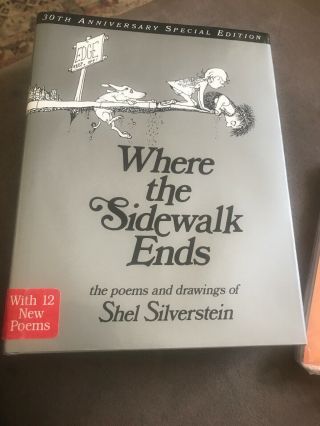 Shel Silverstein Where The Sidewalk Ends,  30th Anniversary : 12th Printing
