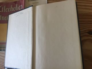 Alcoholics Anonymous 1st Edition 10th print With Dust Jacket 9