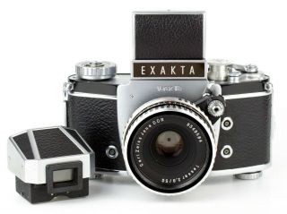 Ihagee Exakta Varex Ii B Vx Iib Camera Lens Zeiss Tessar 50mm F/2.  8 Serviced