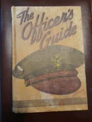 Ww2 U.  S.  Army 1943 Officers Guide Wow Wwii Training Guide,