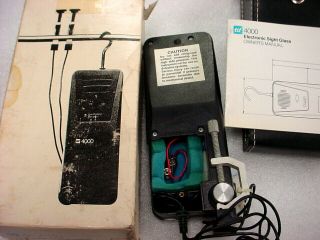Vintage TIF 4000 Electronic Sight Glass for Auto AC Troubleshooting With Case 2