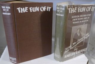 Amelia Earhart Autographed Book - " The Fun Of It " - 1st Edition -