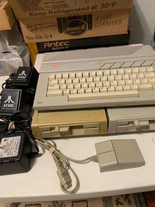Atari 130xt And Disk Drives Bundle