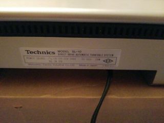 Technics Quartz Direct Drive Automatic Turntable SL - 10 Bundle - VGUC 10