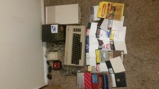 Commodore 64 Computer System,  1541 Drive,  Cables,  Disks