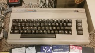 Commodore 64 Computer System,  1541 Drive,  Cables,  disks 2
