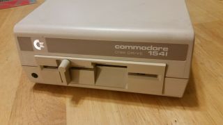 Commodore 64 Computer System,  1541 Drive,  Cables,  disks 5