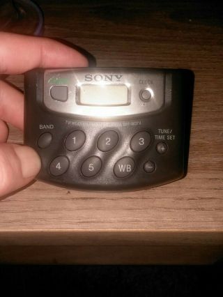 Vintage Sony Walkman Srf M70 Sports Fm Am Portable Radio Lap Time