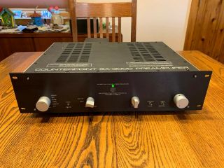 Counterpoint Sa - 3000 Black Beauty Tube Stereo Preamp With Mm/mc Phono One Owner