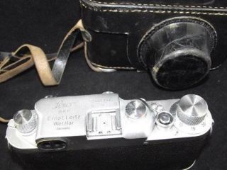 Leica IIIC Rangefinder Camera in Near with Case 11
