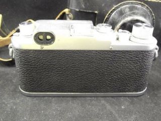 Leica IIIC Rangefinder Camera in Near with Case 7