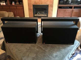 Jbl 4412a Studio Monitors With Ceiling Bracket And Two Crown D - 75 Amps.