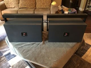 JBL 4412A Studio Monitors With Ceiling Bracket and two Crown D - 75 amps. 2