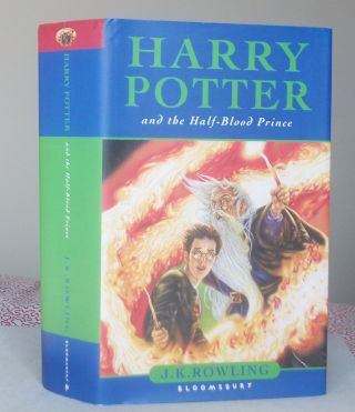 J.  K.  Rowling HARRY POTTER AND THE ORDER OF THE PHOENIX / HALF BLOOD PRINCE 1ST ED 3