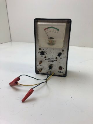 Vintage Rca Transistor/diode Checker Wc - 506a Ham Radio