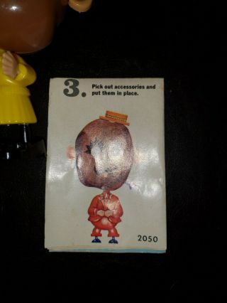 Vintage 1966 Hasbro Pete The Pepper With His Friend Mr Potato Head Box 3
