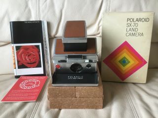 Polaroid Sx - 70 Instant Land Camera - Tested&working - Looking - Ships Same Day