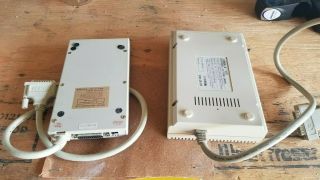 Commodore Amiga 1011,  Roctek RF - 382C,  Chinon FB - 354 external disk drives & mouse 5