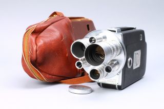 Kodak K - 100 Turret 16mm Camera W/ Cine Ektar 63mm F/2 25mm F/1.  9 15mm F/2.  5 Lens