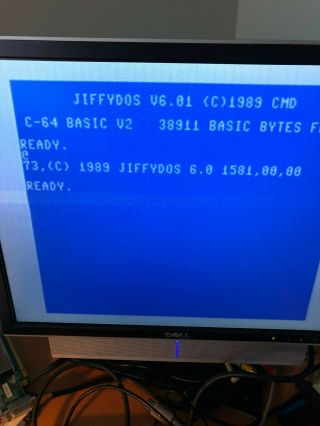 Commodore 1581 Floppy Drive with REAL JiffyDOS 3