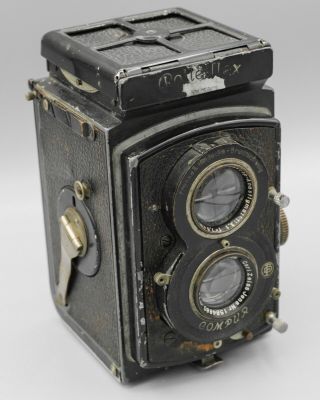Rollei Rolleiflex Standard Model 622 120 Film TLR Camera Tessar 7.  5cm F3.  5 Lens 2