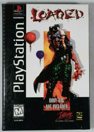 Loaded (long Box) (sony Playstation 1,  1995) - Ps1 Psx Ps Game Vintage