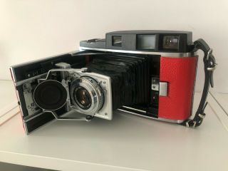 Polaroid 110a Converted To 4x5 Fp - 100c Film Pack (pathfinder) A1 Red