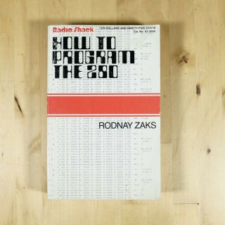 How To Program The Z - 80 - - Vintage Computer Book (radioshack) Rodnay Zaks