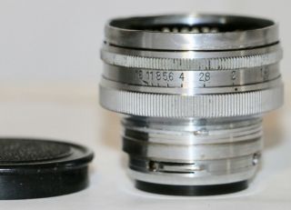 Nikon 5cm F/1.  4 Nikkor S.  C.  Nippon Kogaku Tokyo Rangefinder Lens Japan 1951