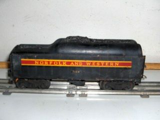 Lionel Norfolk And Western 746 W Whistle Tender 1950 