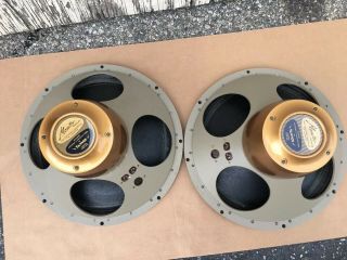 Gold Tannoy ' s 15inch W/ Lsu/hf/15/8 Networks 8