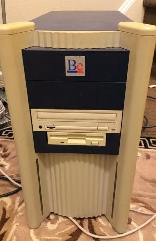 Bebox Computer 133mhz.  Jean - Louis Gassé,  Beos,  Powerpc,  Be Os,  Be Box