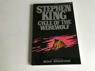 Cycle Of The Werewolf,  By Stephen King With Illustrations