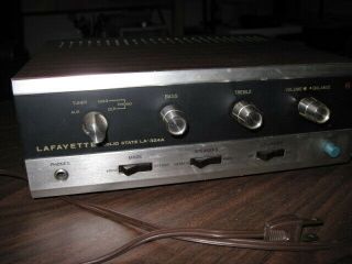 Lafayette - Vintage Stereo Amplifier - Model La 324a - 100 - 50 Watts