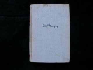 Ernest Hemingway Hand Signed 1st 1940 Edition For Whom The Bell Tolls Scribners