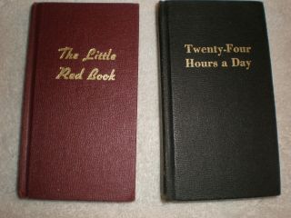The Little Red Book - Copyright 1957 & Twenty - Four Hours A Day Aa Program Hazelden