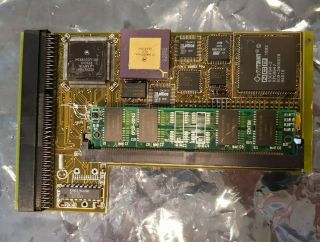 Amiga A1200 Typhoon 1230 MKII Accelerator card - 40 MHz 68882/68030 w/ SIMM chip 2
