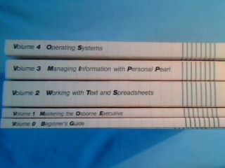 BOOK SET Osborne Executive Guides 1983 5 book set in case with VOLUME 0 2