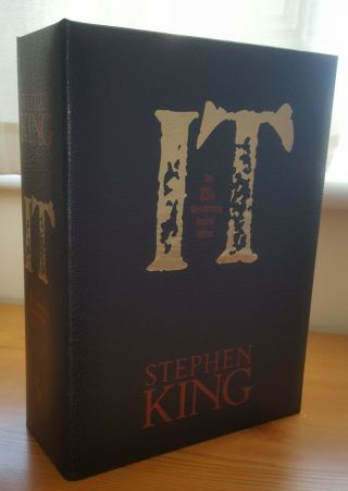 Stephen King It Cemetery Dance Signed Limited Edition 390/750 In Traycase