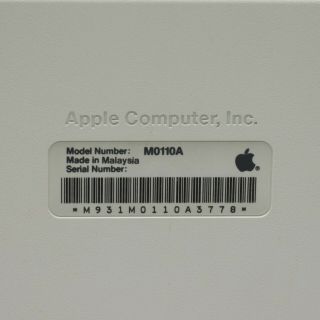 Apple Macintosh Plus M0001A Computer with Box and System Disks 9