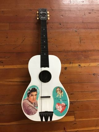 Elvis Presley Vintage Toy Guitar Emenee Maccaferri