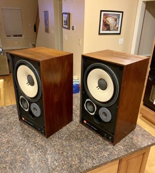 JBL 4311 - A speakers w/ grilles 2