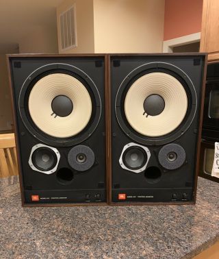 JBL 4311 - A speakers w/ grilles 4