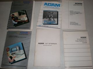 COLECO ADAM Colecovision Home Computer,  Keyboard,  Software,  7 Games & Manuals 3