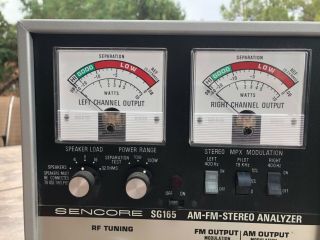 Sencore SG165 Am - Fm Stereo Analyzer 2
